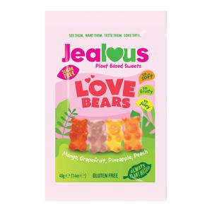 Jealous Sugar Free Love Bears 40g Impulse Bags Pack of 10