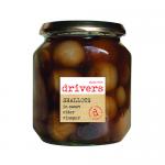 Drivers Shallots In Cider Vinegar 350g Pack of 6