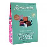 Buttermilk Sharing Box Milk Chocolate Caramel Sea Salt 140g Pack of 6