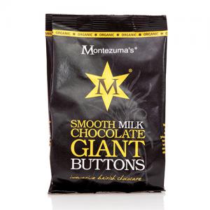 Montezumas Organic Milk Chocolate Buttons 120g Pack of 8
