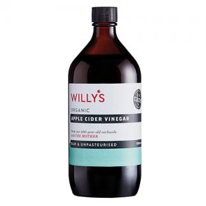 Willys Apple Cider Vinegar 1000ml Bottle Pack of 6