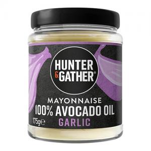 Hunter & Gather Garlic Avocado Oil Mayonnaise 175g Pack of 6