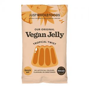 Just Wholefoods Vegan Tropical Jelly 85g Pack of 12