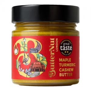 Butternut Of London Maple Turmeric Cashew Butter 180G Pack of 10
