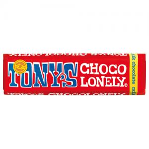 Tonys Chocolonely Milk Chocolate 50g Pack of 35