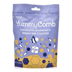 Yummycomb Milk Chocolate Pouch 100G Pack of 6