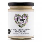 Lucy’s Dressings Roasted Garlic & Black Pepper Mayonnaise 250g Pack of 6