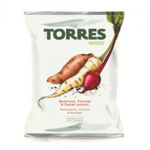 Torres Vegetable Crisps 90g Pack of 15