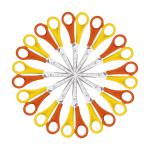 Westcott Left Handed Scissors 130mm YellowOrange (Pack of 12) E-21593 00 DH20593