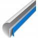 D-Line Self Adhesive Cable Tidy 50mmx25mmx1m White (Pack of 2) 1MCT5025W2 DL60294