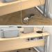 D-Line Cable Tidy Tray Steel Silver 604616 DL60461