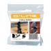 D-Line Cable Tidy Band Reusable Hook and Loop Black CTTAPE20001 DL64826