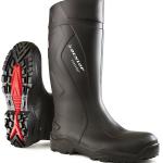 Dunlop Purofort+ Full Safety Wellington Boots 1 Pair Black 06 DLP03130