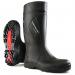 Dunlop Purofort+ Full Safety Wellington Boots 1Pr Black 6 C76204106 DLP03130