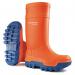 Dunlop Purofort Thermo+ Full Safety Wellington Boots 1Pr Orange 7 C66234307 DLP03263