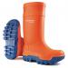 Dunlop Purofort Thermo+ Full Safety Wellington Boots 1Pr Orange 11 C66234311 DLP03267