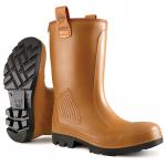 Dunlop Purofort Rigair Unlined Full Safety Waterproof Rigger Boots 1 Pair Tan 13 DLP03768