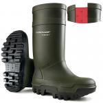 Dunlop Purofort Thermo+ Full Safety Wellington Boots 1Pr Green 11 C66293311 DLP03856