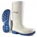 Dunlop Purofort Multigrip Waterproof Anti Bacteria Lined Safety Boots 1 Pair White 06 DLP04184