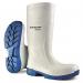 Dunlop Purofort Multigrip Waterproof Anti Bacteria Lined Safety Boots 1Pr White 11 CA6113111 DLP04191