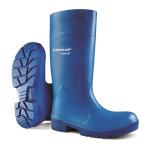 Dunlop Purofort Multigrip Waterproof Anti Bacteria Lined Safety Boots 1 Pair Blue 04 DLP04196