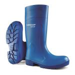 Dunlop Purofort Multigrip Waterproof Anti Bacteria Lined Safety Boots 1 Pair Blue 07 DLP04200