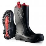 Dunlop Purofort+ Rugged Full Safety Waterproof Rigger Boots 1 Pair Black 09 DLP04495