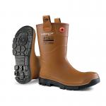 Dunlop Purofort Rigpro Full Safety Waterproof Rigger Boots 1Pr Fur Lined Tan 10.5 LJ2HR4810.5 DLP05340