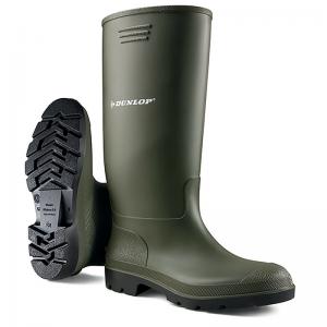 Dunlop Pricemastor Non Safety Waterproof Wellington Boots 1Pr Green 6