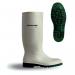 Dunlop Pricemastor Non Safety Waterproof Wellington Boots 1Pr White 6 BBW06 DLP33894
