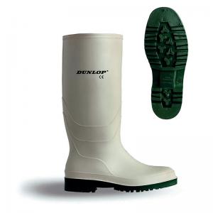 Dunlop Pricemastor Non Safety Waterproof Wellington Boots 1Pr White 9