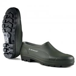 Dunlop Wellie Waterproof Non-Safety Shoe 1Pr Green 4 GG04 DLP34584