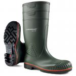 Dunlop Acifort Heavy Duty Waterproof Full Safety Waterproof Boots 1 Pair Green 13 DLP34605