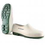 Dunlop Wellie Waterproof Non-Safety Shoe 1Pr White 10 WG10 DLP34761