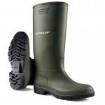Dunlop Pricemastor Non Safety Waterproof Wellington Boots 1Pr Green 13 BBG13 DLP35948