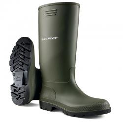 Dunlop Pricemastor Non Safety Waterproof Wellington Boots 1Pr Green 13 BBG13 DLP35948