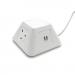 Inca free-standing power module 2 x UK sockets, 2 x twin USB fast charge - white 79-2-WH