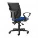 Altino mesh back PCB operator chair with fixed arms - blue AH11-000-BLU