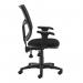 Altino mesh back PCB operator chair with adjustable arms - black AH12-000-BLK