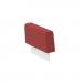 Alto modular reception seating cushion divider extent red