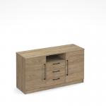 Anson executive credenza unit - barcelona walnut ANS-CRD-BW