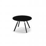Anson executive circular meeting table with A-frame legs - Black ANS-TBC12-BK