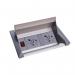 Aero flip top in-table power module 2 x UK sockets - greysilver APD2PINF/1S-K