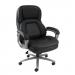 Atlas bariatric executive chair - black leather faced ATL300T1