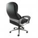 Atlas bariatric executive chair - black leather faced ATL300T1