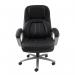 Atlas bariatric executive chair - black leather faced ATL300T1