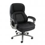 Atlas bariatric executive chair - black leather faced ATL300T1-K