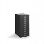 Bisley multi drawers with 10 drawers - black B10MDK