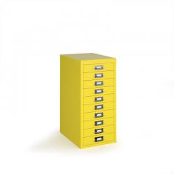 Bisley Multidrawer Cabinet Yellow