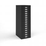 Bisley multi drawers with 15 drawers - black